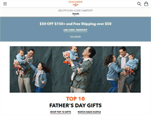 Tablet Screenshot of dockers.com